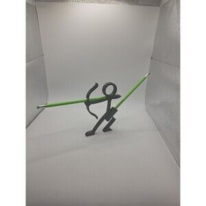 3D Printed Funny Archer Pencil Holder  Creative Stick Figure Desk Organizer